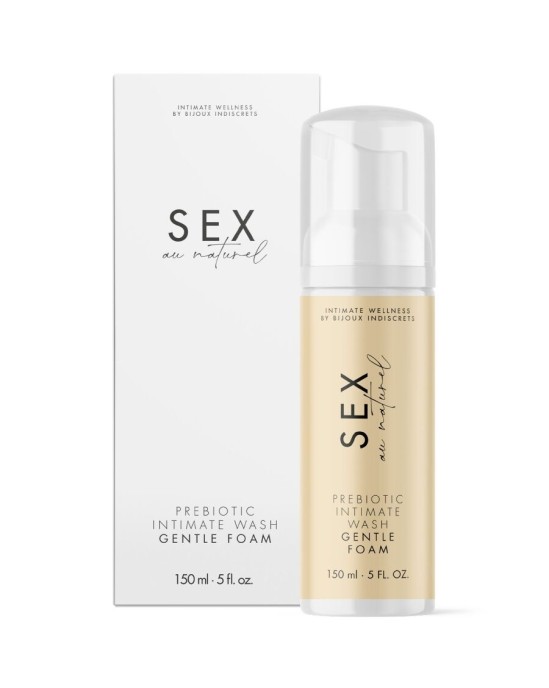 Bijoux Au Naturel BIJOUX INDISCRETS - SEX AU NATUREL PREBIOTIC INTIMATE GEL WITH FOAM 150 ML