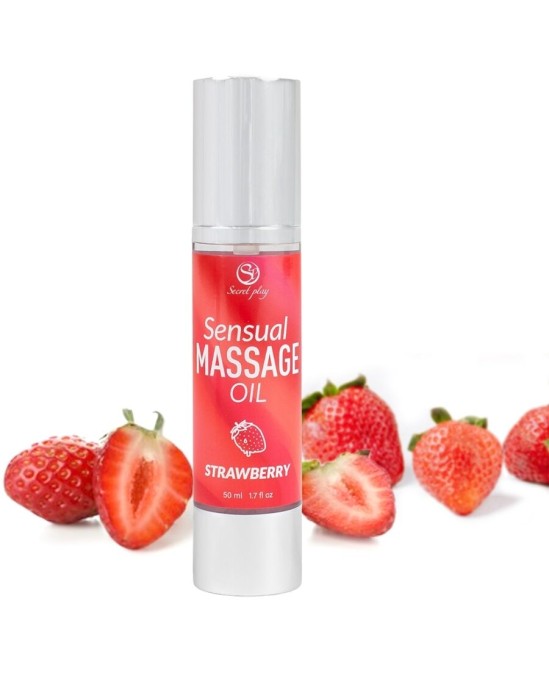 Secretplay Cosmetic SECRETPLAY - STRAWBERRY MASSAGE OIL