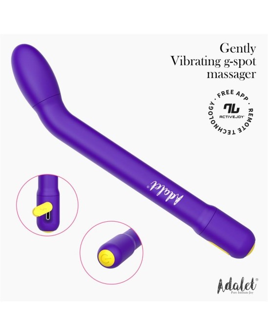 Adalet Gently G-Point Vibrator with APP Purple