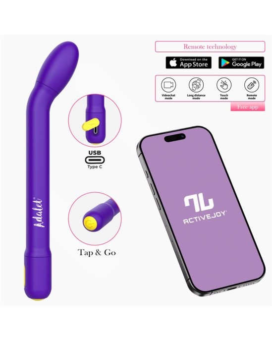 Adalet Gently G-Point Vibrator with APP Purple