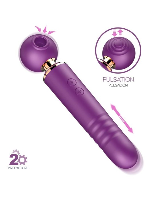 Action No. TwentyTwo Clitoris Sucker 3 in 1 with Pulsation and Thrusting