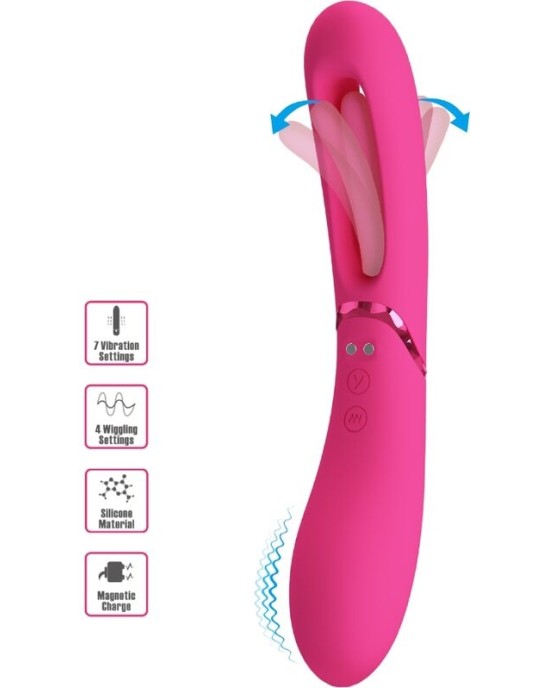 Romance LEXIE G-SPOT VIBRATOR 7 VIBRATIONS PINK