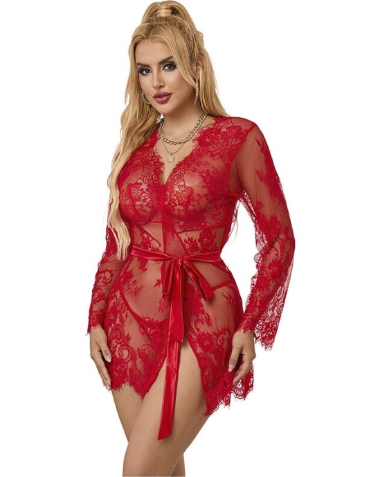 Subblime Sets SUBBLIME — 953775 MEŽĢĪŅU NAKTSkrekls + SIKSAS SARKANS S/M