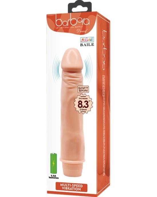 Baile DWARF REALISTIC VIBRATOR 21 CM FLESH