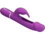 Pretty Love KAMPAS 3 IN 1 MULTIFUNCTION RABBIT VIBRATOR PURPLE