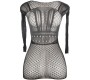 Subblime Dresses SUBBLIME - 951931 SHORT FISHNET DRESS WITH BARE BACK ONE SIZE