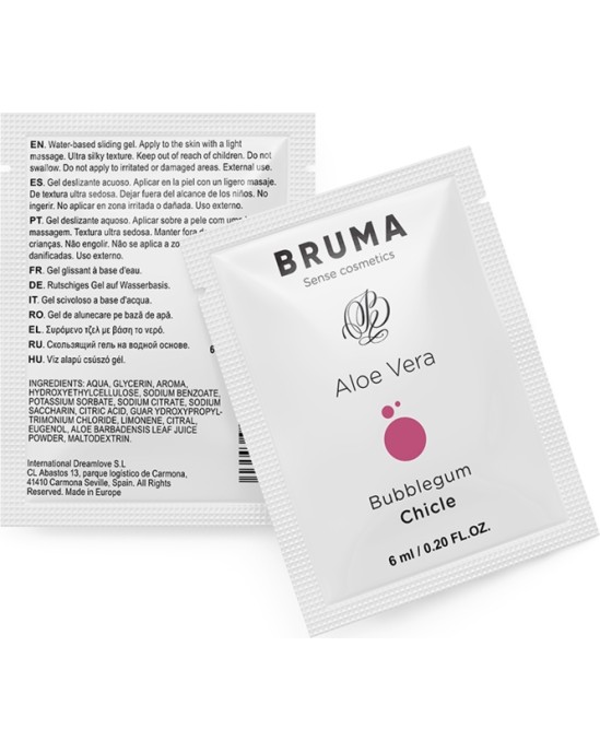 Bruma ALOE VERA SLIDING GEL BUBBLEGUM FLAVOR 6 ML