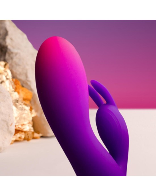 Rocks-Off ROCKS- OFF - GLO- GIRL PURPLE RABBIT VIBRATOR