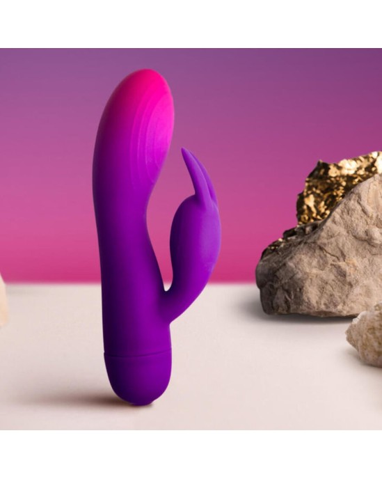 Rocks-Off ROCKS- OFF - GLO- GIRL PURPLE RABBIT VIBRATOR