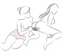 Rocks-Off ROCKS- OFF - GLO- GIRL PURPLE RABBIT VIBRATOR