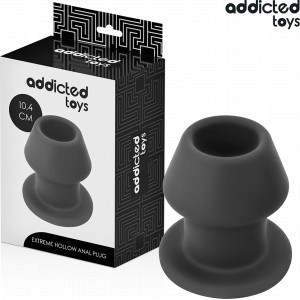 Addicted Toys EXTREME HOLLOW ANAL PLUG SILICONE SIZE L 10.4 CM