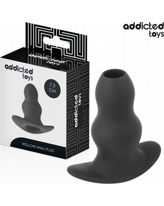 Addicted Toys HOLLOW ANAL PLUG SILICONE SIZE S 7.3 CM