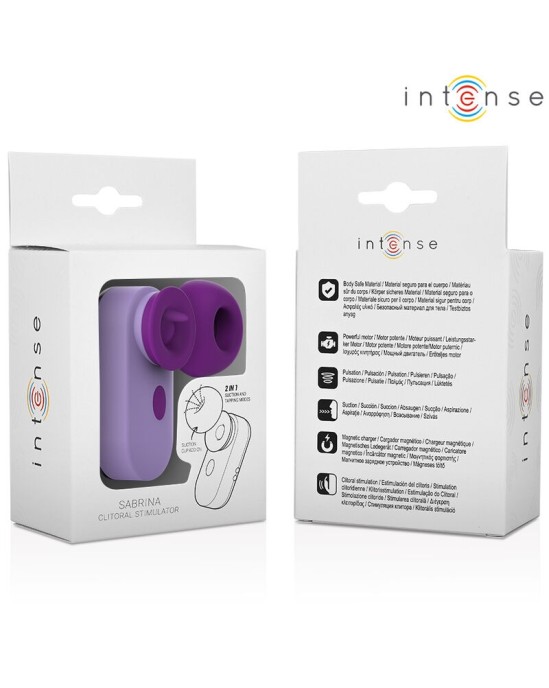 Intense Fun INTENSE - SABRINA CLIT STIMULATOR PURPLE