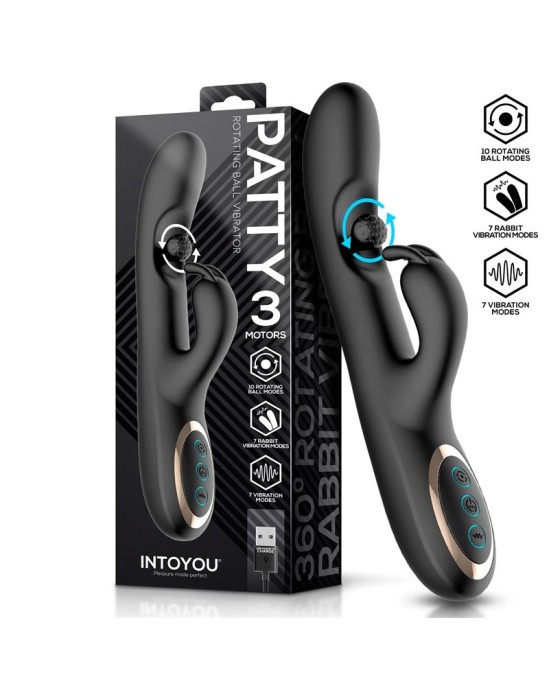 Intoyou Patty Vibrator with Rotating Ball