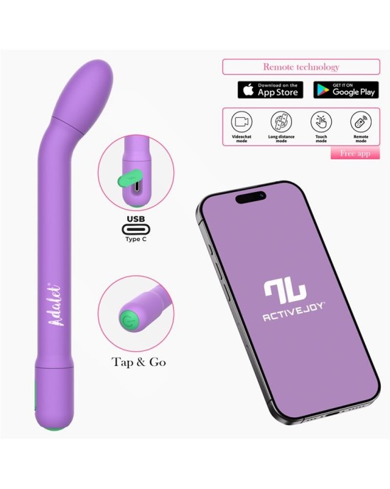 Adalet Gently G-Point Vibrator with APP Lavender