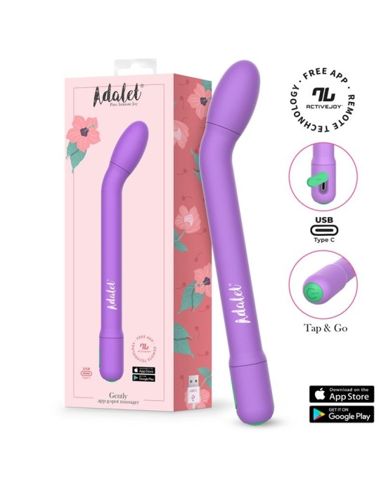 Adalet Gently G-Point Vibrator with APP Lavender