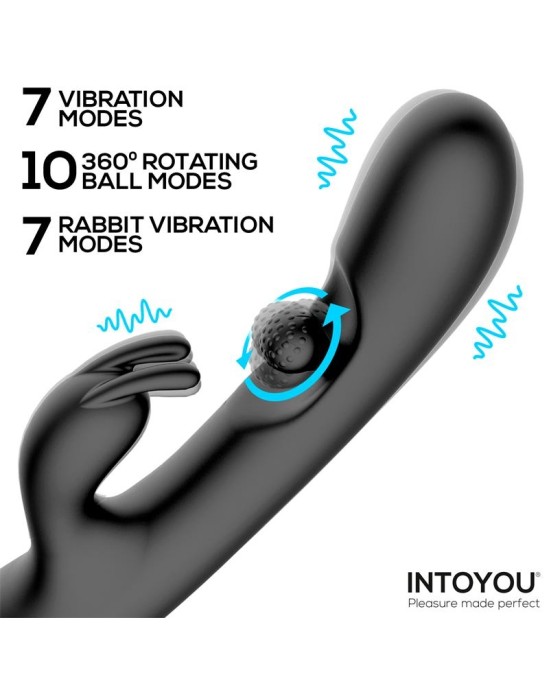 Intoyou Patty Vibrator with Rotating Ball