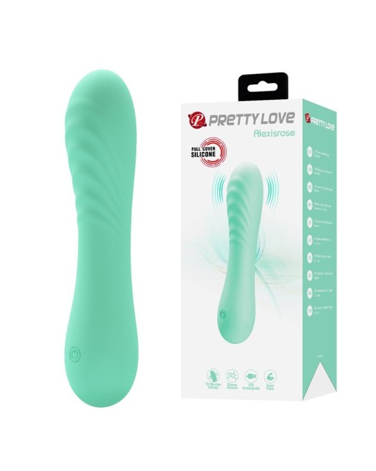 Prettylove Alexisrose Vibrator Full Silicone