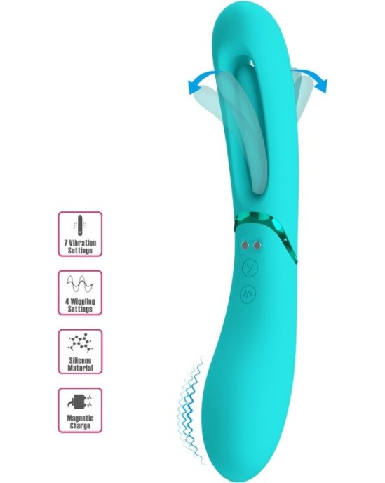 Romance LEXIE G-SPOT VIBRATOR 7 VIBRATIONS BLUE