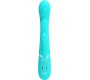Pretty Love SHANIA TRIPLE RABBIT MULTIFUNCTION VIBRATOR 3 IN 1 BLUE