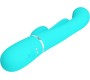 Pretty Love SHANIA TRIPLE RABBIT MULTIFUNCTION VIBRATOR 3 IN 1 BLUE