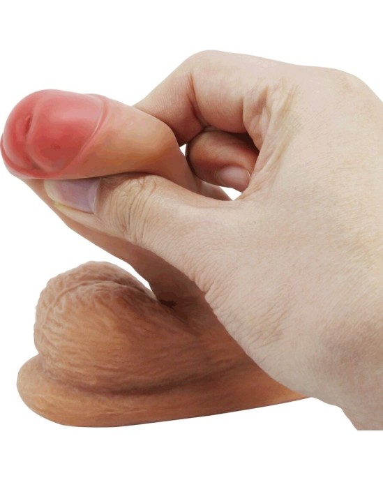 Pretty Love WARNELL ULTRA REALISTIC AND ELASTIC DILDO 9.5 CM MULATO