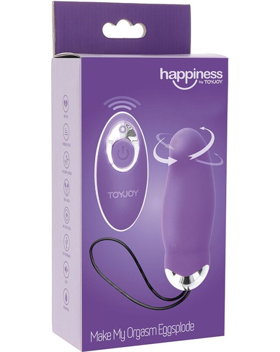 Toyjoy HAPPINESS MY ORGASM EGGSPLODE VIBRATOR REMOTE CONTROL