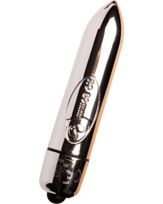 Rocks-Off RO-80 CHROME VIBRATING BULLET SILVER