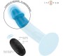 Intense Fun INTENSE - PHOEBE REALISTIC VIBRATOR 10 VIBRATIONS BLUE REMOTE CONTROL