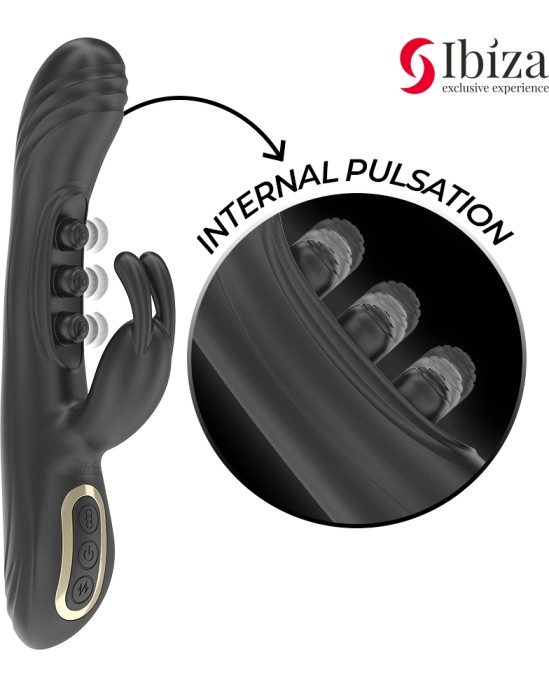 Ibiza Technology IBIZA - VIBRATING RABBIT WITH PULSATION