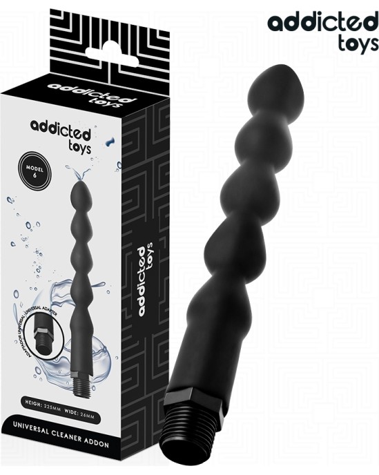 Addicted Toys ANAL CLEANER WITH UNIVERSAL ADAPTER MODEL 6