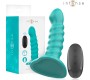 Intense Fun INTENSE - BUFFY VIBRATOR SIZE S SPIRAL DESIGN 10 VIBRATIONS BLUE REMOTE CONTROL
