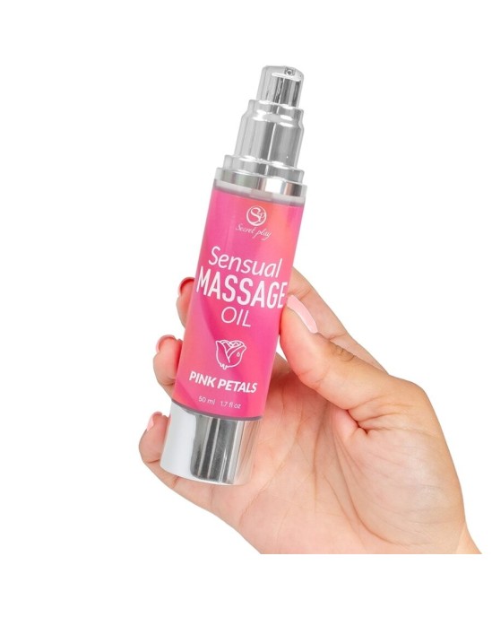 Secretplay Cosmetic SECRETPLAY - PINK PETALS MASSAGE OIL