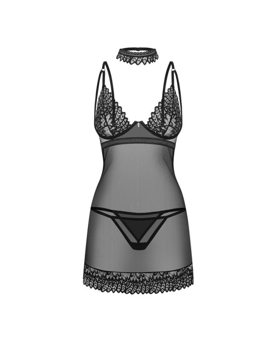 Obsessive Donarella Chemise and Thong