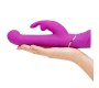 Happy Rabbit Vibe Rotator Beaded G-Spot Purple
