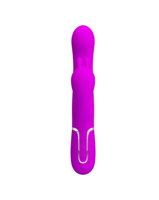Prettylove Cammy 4 in 1 Vibe with Rotating Balls and Anal Chain
