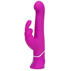 Happy Rabbit Vibe Rotator Beaded G-Spot Purple
