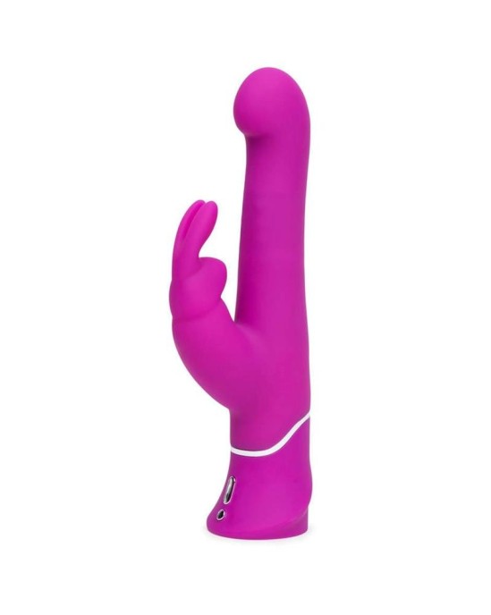 Happy Rabbit Vibe Rotator Beaded G-Spot Purple