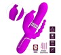 Prettylove Cammy 4 in 1 Vibe with Rotating Balls and Anal Chain