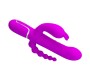 Prettylove Cammy 4 in 1 Vibe with Rotating Balls and Anal Chain