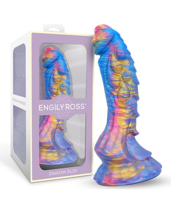 Dildox By Engily Ross Drakeon Liquid Silikona Dildo 18 cm