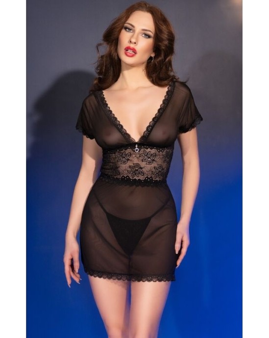 Chilirose Babydolls CHILIROSE - CR 4830 BABYDOLL BLACK S