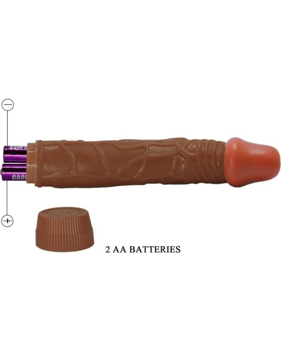 Baile BOB REALISTIC VIBRATOR 22.5 CM MULATTO