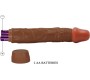 Baile BOB REALISTIC VIBRATOR 22.5 CM MULATTO