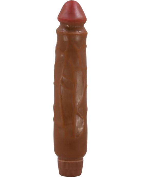 Baile JACK REALISTIC VIBRATOR 26 CM MULATTO