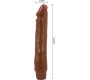 Baile JACK REALISTIC VIBRATOR 26 CM MULATTO