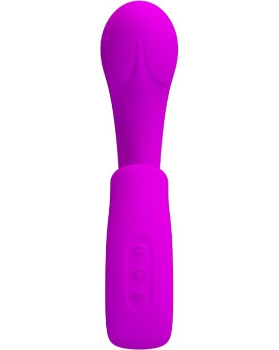 Pretty Love SIBEL SIBEL G-SPOT VIBRATOR + CLITORIS STIMULATOR 10 VIBRATIONS PURPLE