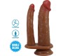Pretty Love GORAN DOUBLE DILDO REALISTIC NATURAL MULATO