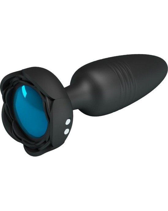Pretty Love TARION ANAL PLUG WITH LED LIGHT BLACK 12.5 CM
