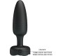 Pretty Love TARION ANAL PLUG WITH LED LIGHT BLACK 12.5 CM